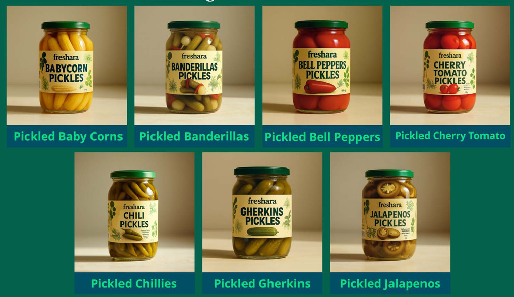 Freshara Product Portfolio